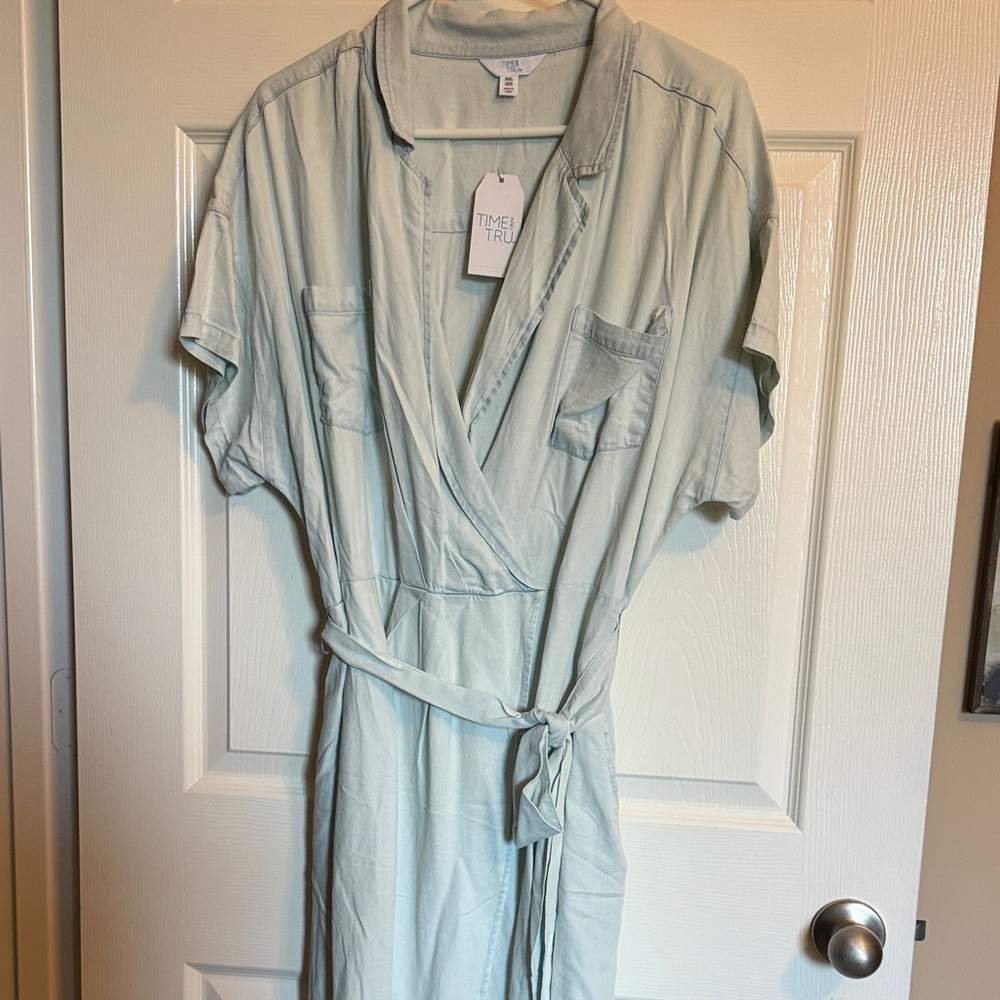 Time and Tru  Wrap Dress